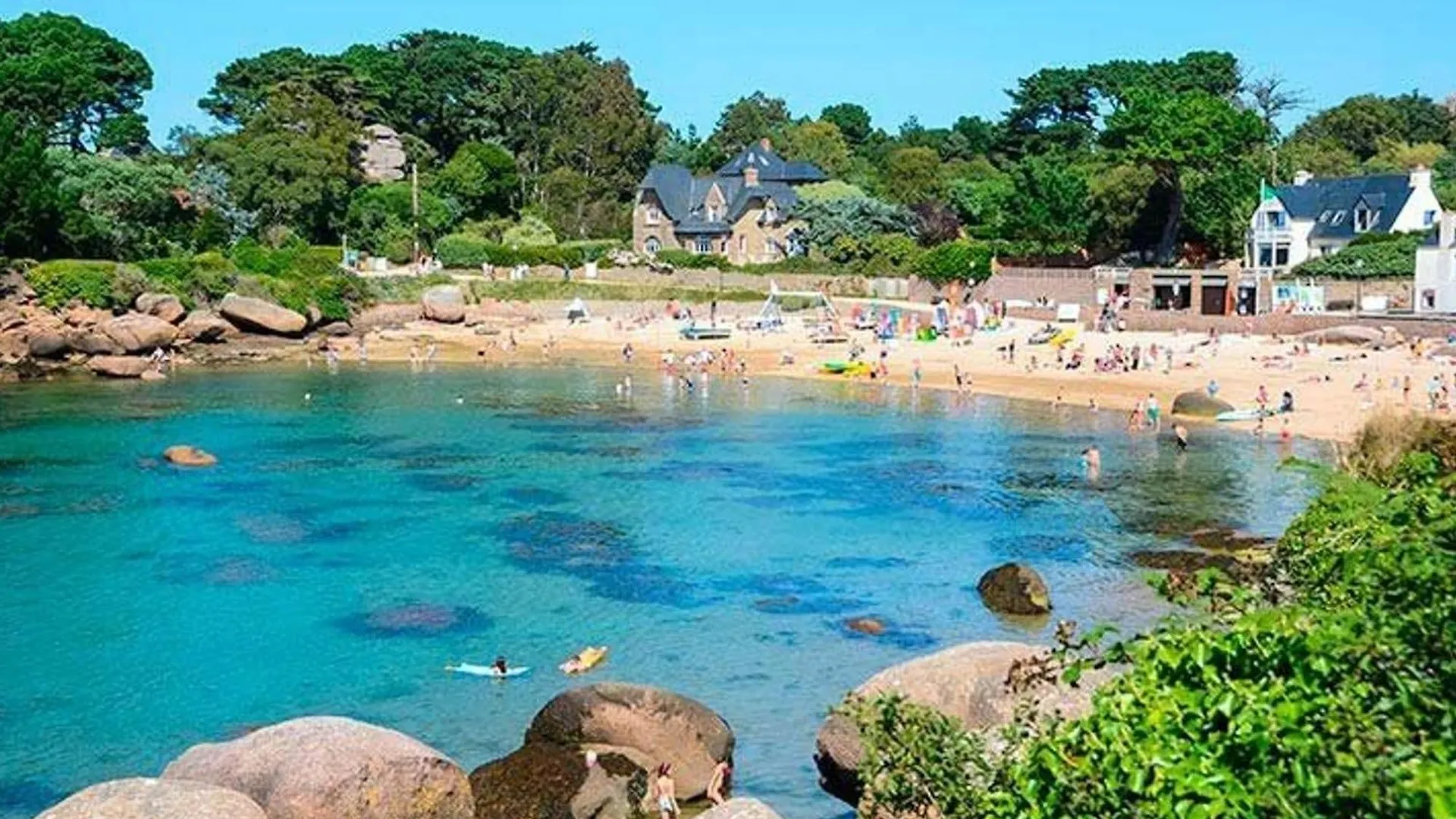 Maison Bretonne A 200M De La Plage Saint-Guirec, Ploumanac'H, 2 Chambres, Jardin Ferme - Fr-1-368-124 Perros-Guirec
